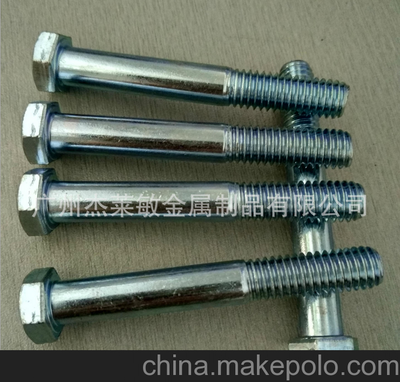 ASME B18.2.1 美制5級(jí)高強(qiáng)度六角螺栓 3/8-16UNC X 5 金屬制品加工中的關(guān)鍵緊固件